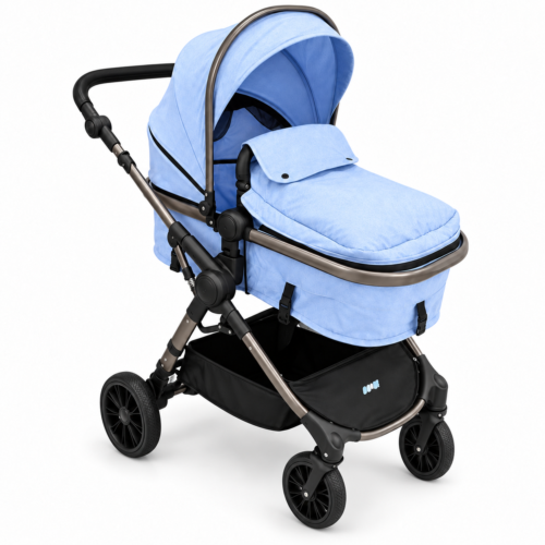 Coche 3 en 1 con Moisés, Silla de Paseo y Silla para Carro
